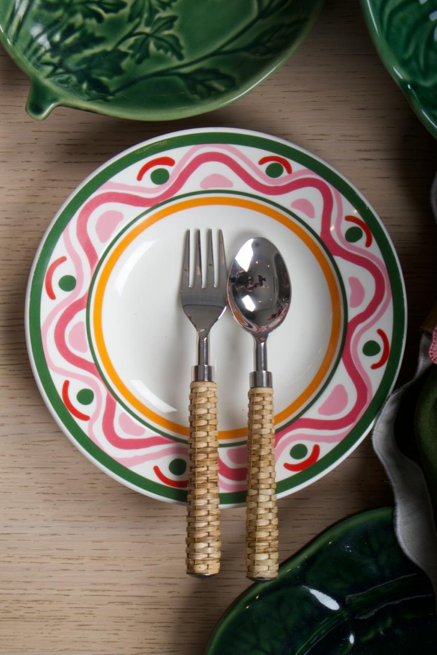 Multicolor Pasta Plate - view 4 - Sokka Tableware