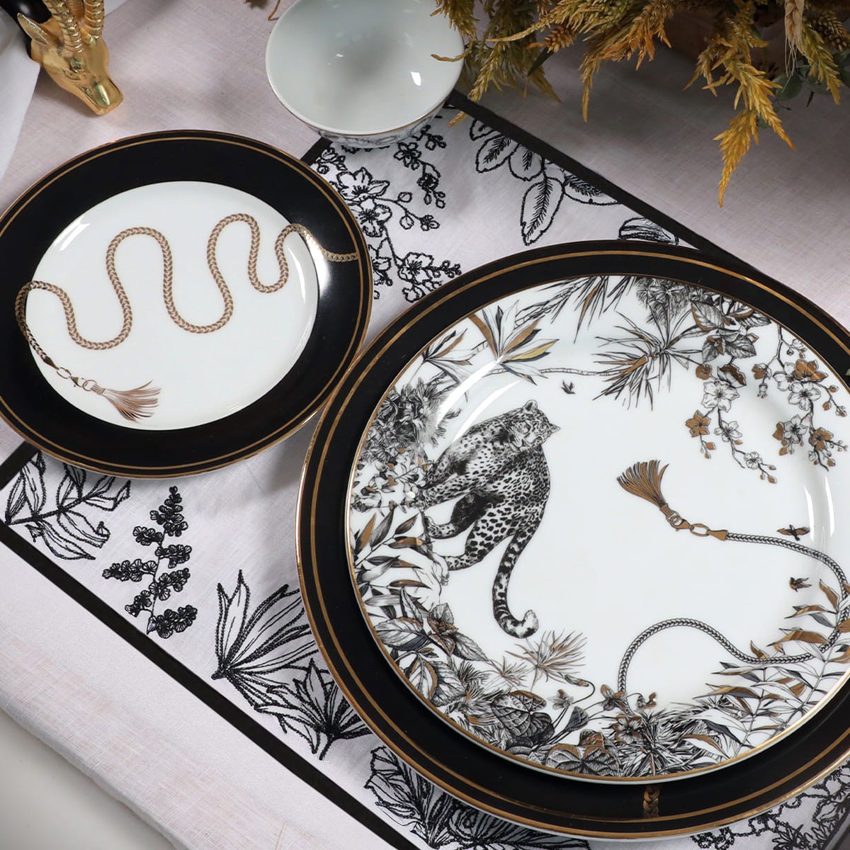 Safari White Placemat - table linen by Sokka Tableware