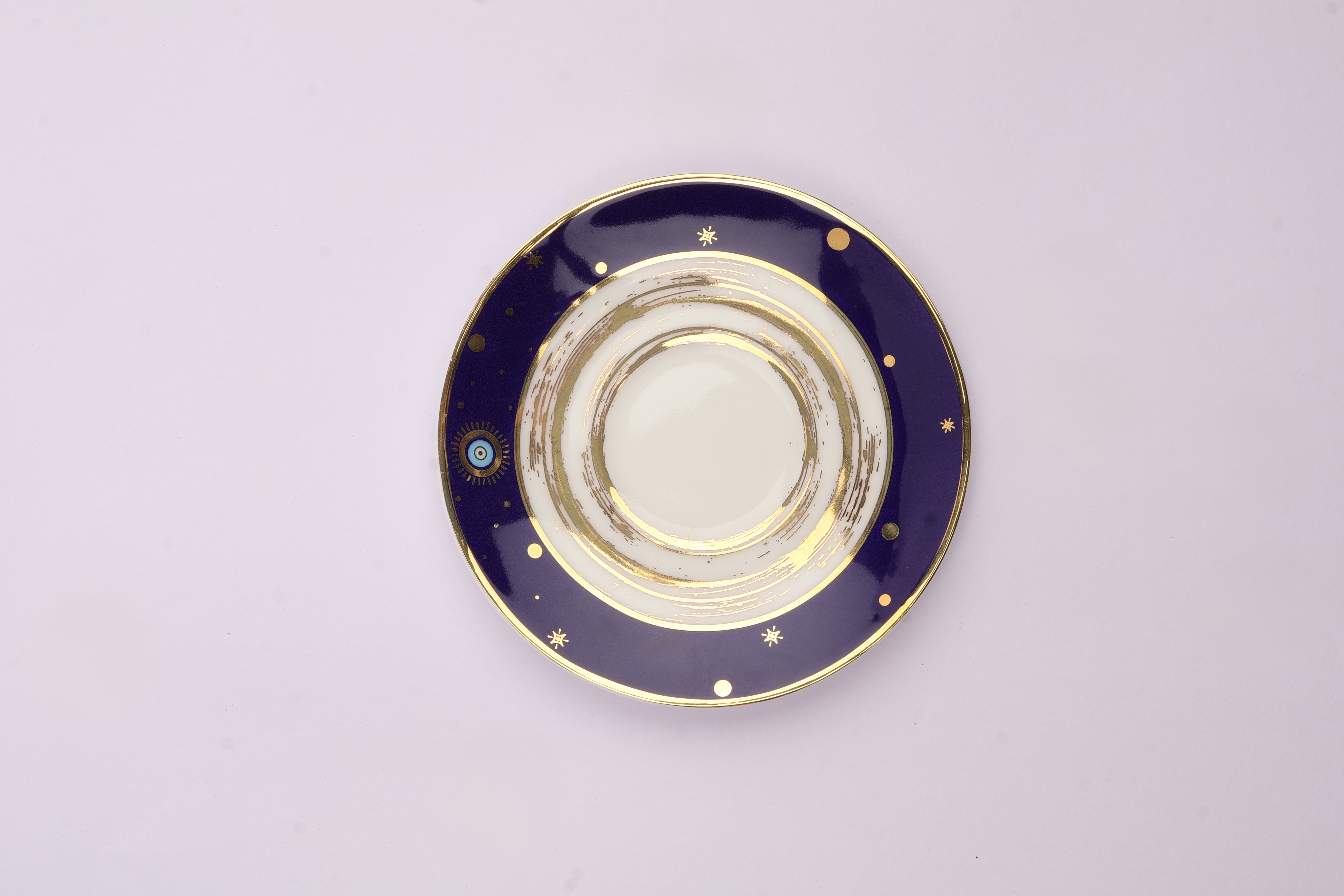 Evil Eye Saucer with White centre