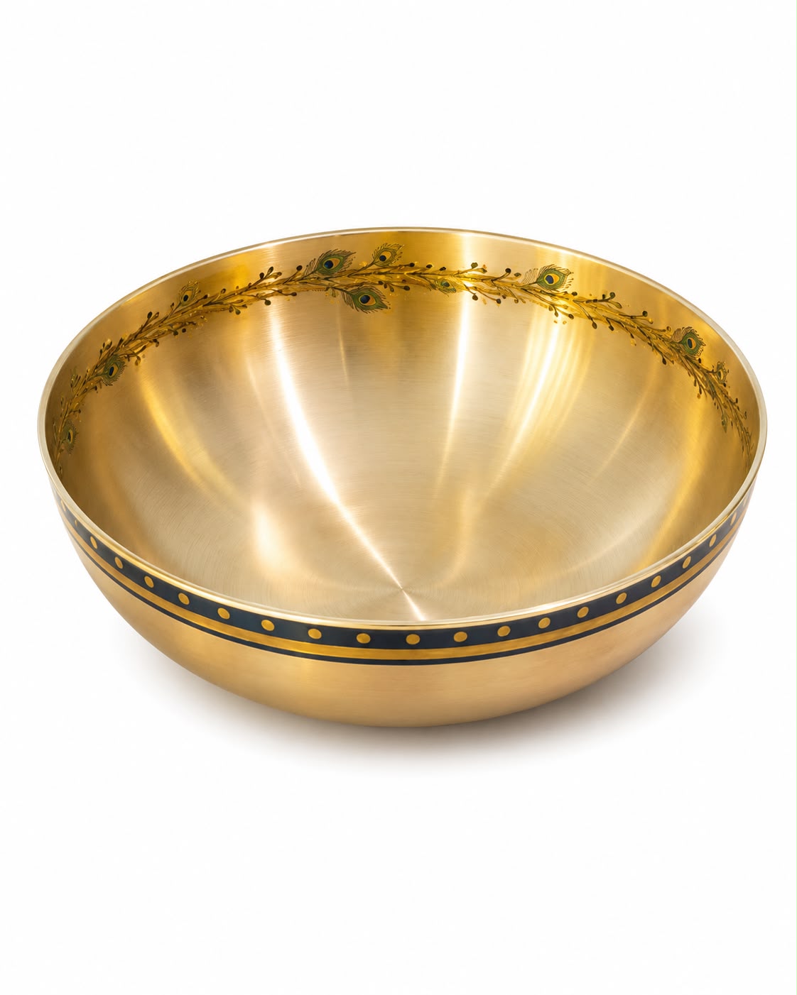 Kansa Ramya Soup Bowl with spoon