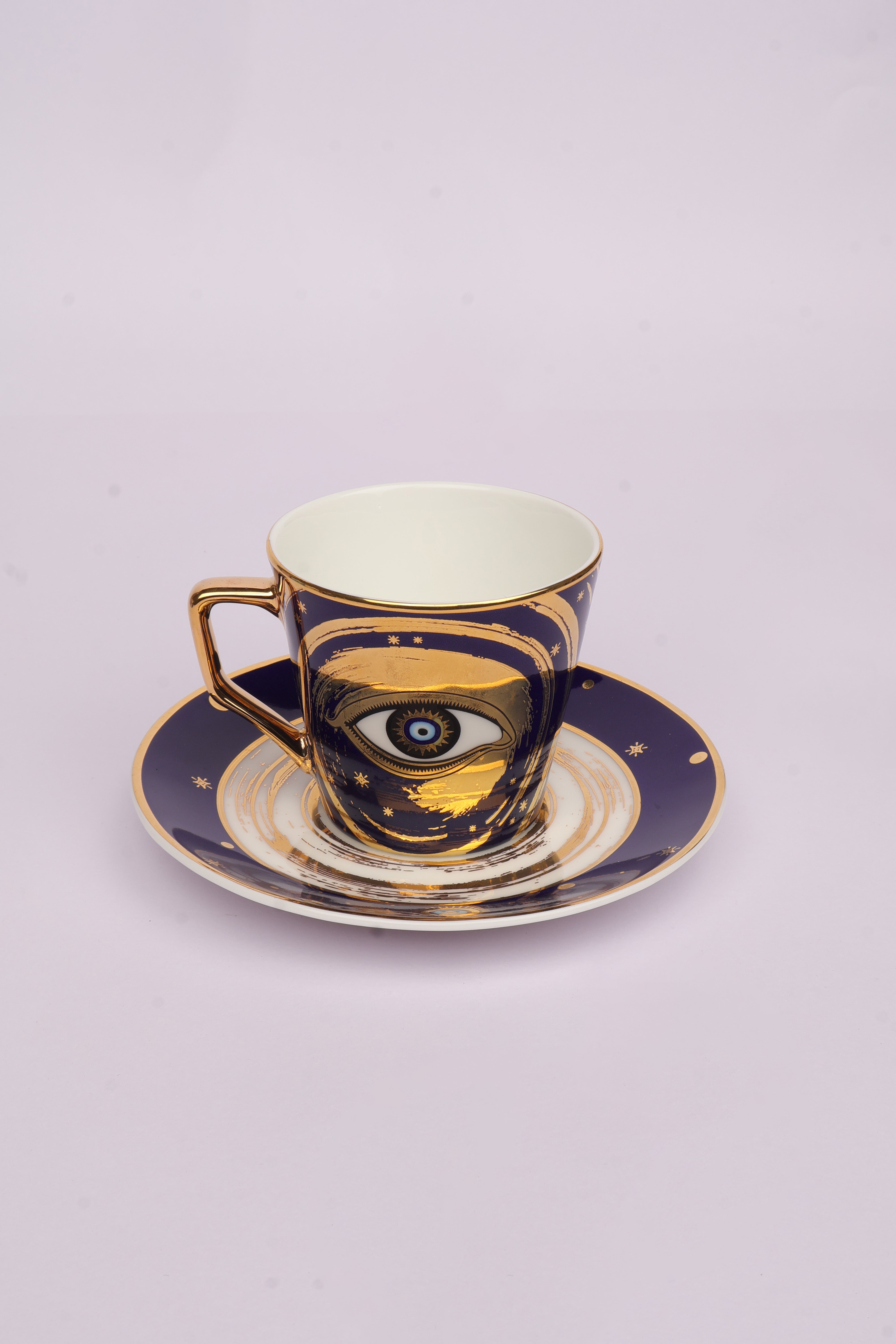 Evil Eye Tea Cup & Saucer Set
