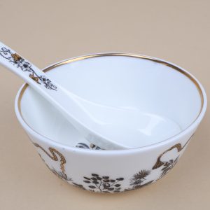 Safari Soup bowl & spoon