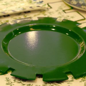 Jardin Charger Plate- Green