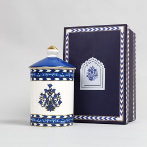 The Amer Candleholder- Blue